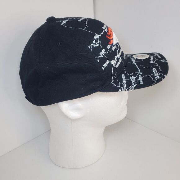 Rare Denver Broncos Adjustable Hat Map Of Colorado Ball Cap 3D Embroidered NWOT - Picture 5 of 11